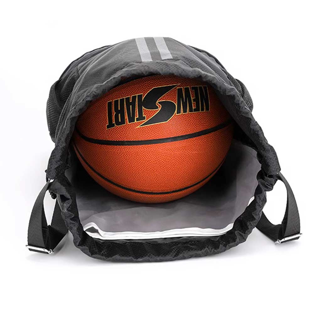 JCR 51 Sports Drawstring Backpack with wet separation pocket